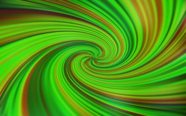 Açık yeşil vektör renkli bulanık arkaplan. Gradyan tasarımlı, soyut, ışıltılı çizimler. Tasarımlar için arka plan.