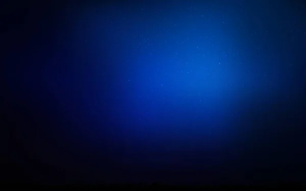 Modello Vettoriale Blu Scuro Con Stelle Del Cielo Notturno Illustrazione — Vettoriale Stock