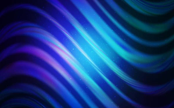 Темна Blue Векторна Текстура Зірками Молочного Шляху Блискуча Абстрактна Ілюстрація — стоковий вектор