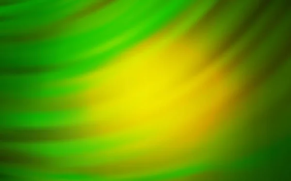 Fondo Vectorial Verde Claro Con Líneas Dobladas Ilustración Abstracta Colorida — Vector de stock