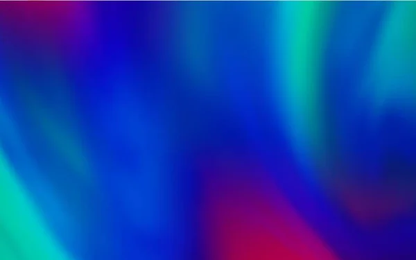 Cahaya Biru Merah Vektor Kabur Pola Ilustrasi Berwarna Dalam Gaya - Stok Vektor