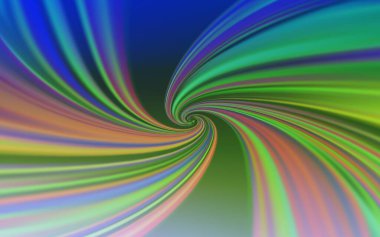 Açık mavi, yeşil çizgili vektör arka plan. Soyut ve gradyan renkte renkli çizimler. Reklamınız, broşürleriniz, broşürleriniz için yeni bir doku..