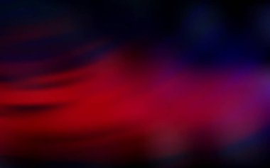 Koyu pembe, kıvrımlı çizgileri olan kırmızı vektör şablonu. Eğilimli zarif, parlak bir çizim. Cep telefonu ekranları için şablon.