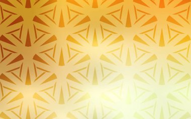 Çizgileri, üçgenleri olan bir düzen. Soyut arkaplanda renkli eğimli üçgenler. Broşürler, broşürler için desen