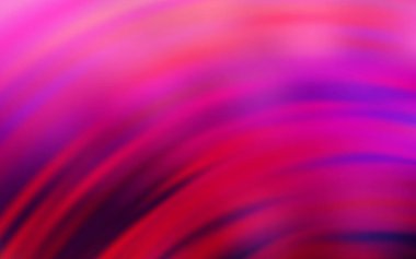 Açık Mor, eğri çizgileri olan pembe vektör düzeni. Yaratıcı illüstrasyon, yarım tonlu ve eğimli. İş tasarımınız için şablon.