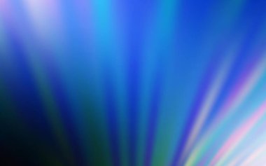 Düz çizgileri olan koyu mavi vektör düzeni. Bulanık arkaplanda gradyanı olan çizgiler. Reklamlar, posterler, afişler için desen.