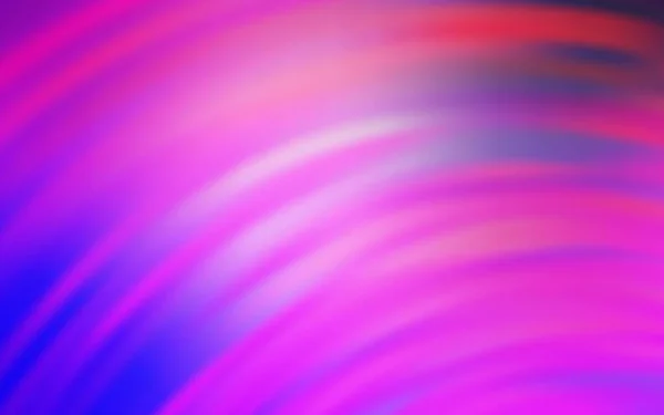 Light Purple Pink Vector Template Bent Lines Creative Illustration Halftone — Stock Vector