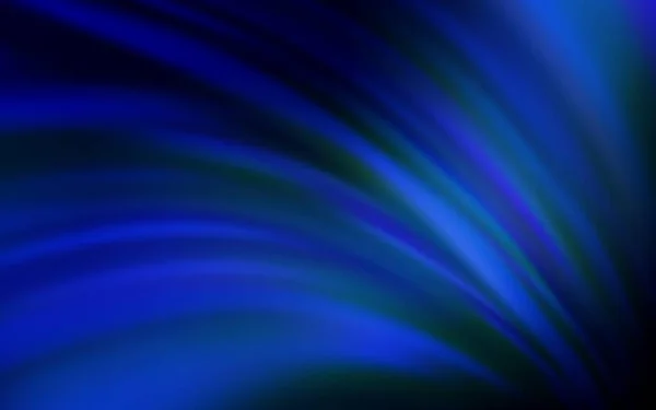 Dark Blue Vector Borrosa Textura Brillante Una Ilustración Color Completamente — Vector de stock