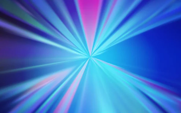 Modèle Flou Rose Clair Vecteur Bleu Illustration Abstraite Colorée Avec — Image vectorielle