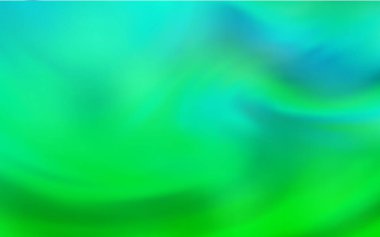 Açık yeşil vektör soyut parlak şablonu bulanıklaştırdı. Soyut renkli gradyan çizimi. İş tasarımınız için yeni biçim.