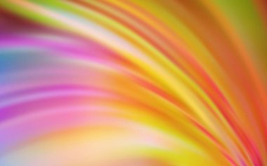 Açık mavi, sarı vektör parlak deseni bulanıklaştırdı. Gradyan ile modern soyut çizim. Tasarımlar için arka plan.