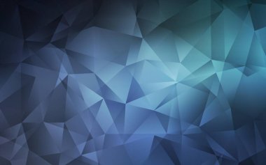 Açık BLUE vektör çokgen arkaplan. Çokgen şekilli bir örnek. Bir markanın arkaplanı için desen.