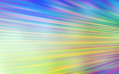 Düz çizgileri olan ışık çok renkli vektör arkaplanı. Bulanık arkaplanda gradyanı olan çizgiler. Güzel geçmişiniz için şablon.