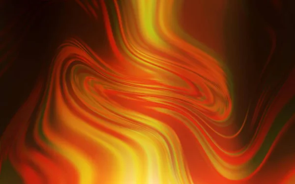 Dark Orange Vektor Abstraktes Layout Abstrakte Farbenfrohe Illustration Mit Farbverlauf — Stockvektor