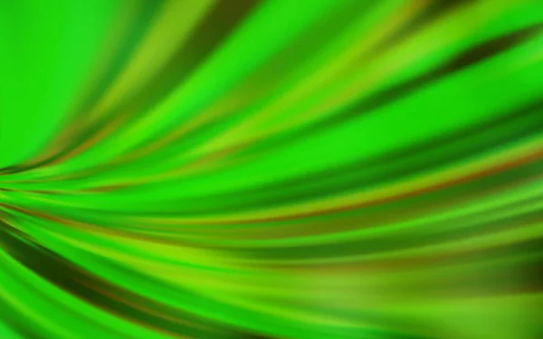 Светло Зеленый Вектор Размыл Блеск Фоне Красочная Абстрактная Иллюстрация Градиентом — стоковый вектор