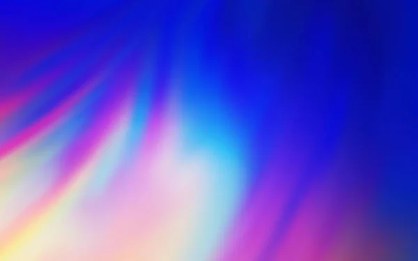 Modèle Lumineux Flou Rose Clair Vecteur Bleu Illustration Abstraite Colorée — Image vectorielle