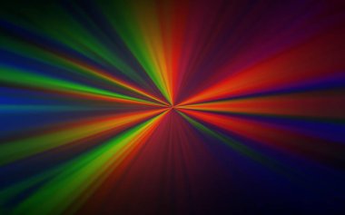 Koyu yeşil, kırmızı vektör soyut parlak doku. Yaratıcı illüstrasyon, yarım tonlu ve eğimli. Marka kitabı için zarif bir arkaplan.