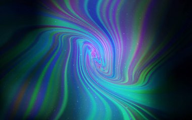 Koyu pembe, astronomik yıldızlı mavi vektör arkaplan. Renkli kozmik yıldızlı soyut çizimler. İş ilanınız için akıllı tasarım.