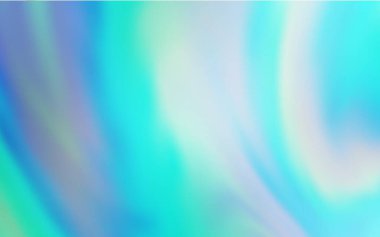 Açık yeşil vektör modern zarif zemin. Görüntü stili ve gradyanı olan yeni renkli çizimler. İşiniz için en iyi bulanık tasarım..