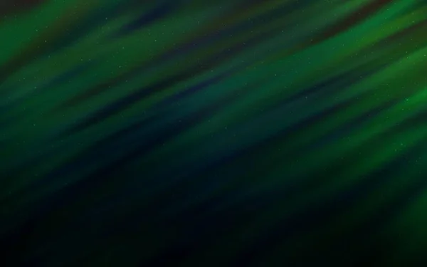 Темно Зеленый Векторный Фон Астронавтическими Звездами Современная Абстрактная Иллюстрация Звездами — стоковый вектор
