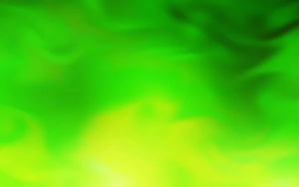 Hellgrüner Vektor Verschwommener Hintergrund Neue Farbige Illustration Unschärfestil Mit Farbverlauf — Stockvektor
