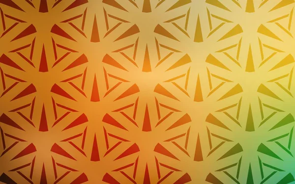 Hintergrund Mit Dreiecken Moderne Abstrakte Illustration Mit Bunten Dreiecken Muster — Stockvektor