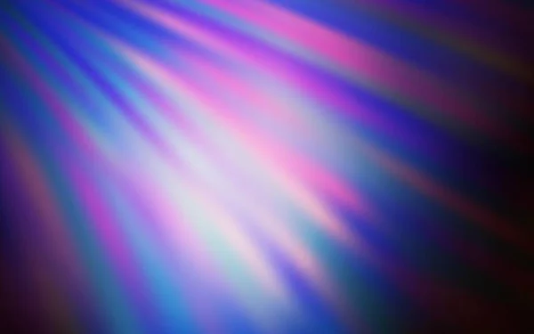 Dunkelrosa Blauer Vektorhintergrund Mit Geraden Linien Bunt Leuchtende Illustration Mit — Stockvektor