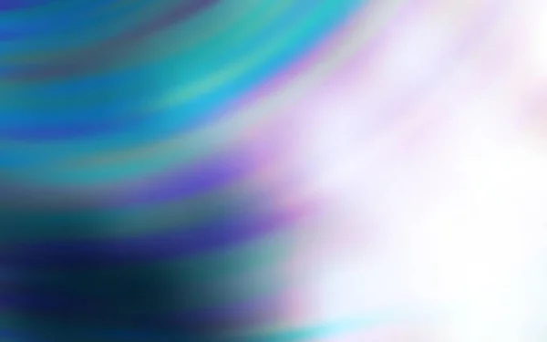 Fond Vectoriel Bleu Clair Avec Lignes Courbes Illustration Colorée Dans — Image vectorielle