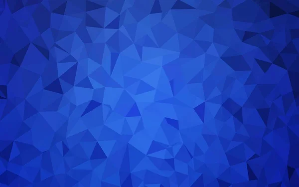 Світло Blue Векторний Багатокутник Абстрактне Компонування Творча Ілюстрація Стилі Напівтонів — стоковий вектор