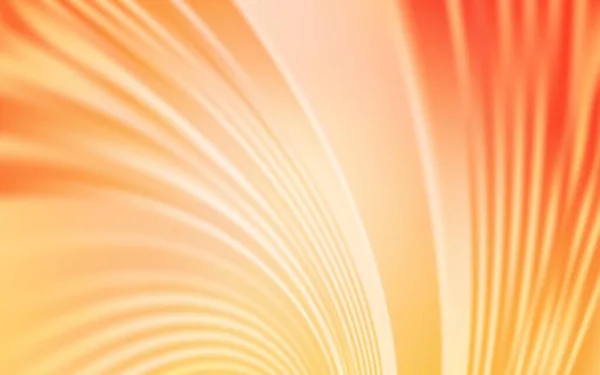 Light Orange Vector Background Wry Lines Elegant Bright Illustration Gradient — Stock Vector