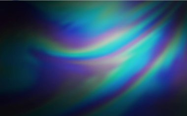 Koyu mavi vektör renkli bulanık arkaplan. Görüntü stili ve gradyanı olan yeni renkli çizimler. Marka kitabınız için yeni biçim tasarımı.