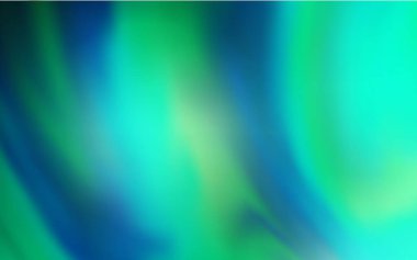 Açık yeşil vektör parlak şablonu bulanıklaştırdı. Renkli soyut çizimler ve gradyan. Çalışmalarınız için akıllı tasarım.