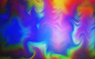 Açık mavi, kırmızı vektör parlak deseni bulanıklaştırdı. Yaratıcı illüstrasyon, yarım tonlu ve eğimli. İşiniz için yepyeni bir tasarım..