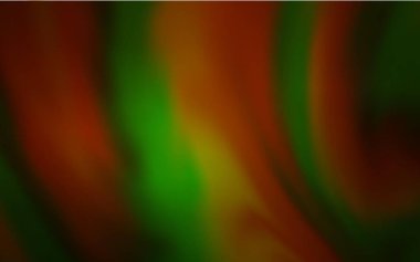 Koyu yeşil, sarı vektör soyut bulanık düzen. Eğilimli zarif, parlak bir çizim. İşiniz için yepyeni bir tasarım..