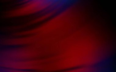 Koyu mavi, kıvrık çizgileri olan kırmızı vektör şablonu. Basit bir şekilde yepyeni renkli bir tasvir. İşiniz için yepyeni bir tasarım..