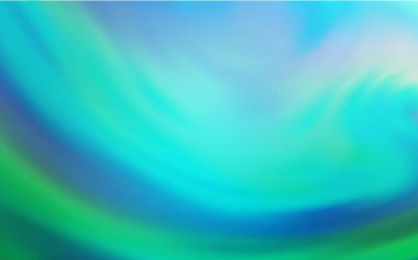 Açık mavi, yeşil vektör soyut parlak doku. Gradyan ile modern soyut çizim. İşiniz için yeni tasarım.