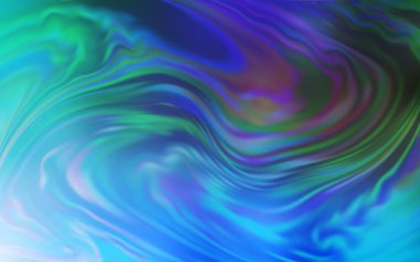 Açık mavi, yeşil vektör soyut parlak şablonu bulanıklaştırdı. Soyut ve gradyan renkte renkli çizimler. İşiniz için en iyi bulanık tasarım..