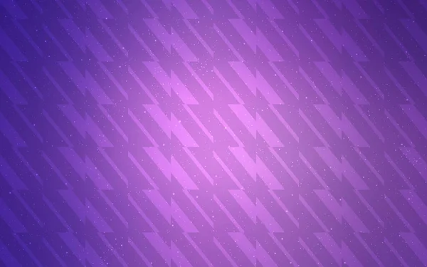 Світло Фіолетова Векторна Текстура Кольоровими Лініями Барвиста Блискуча Ілюстрація Лініями — стоковий вектор