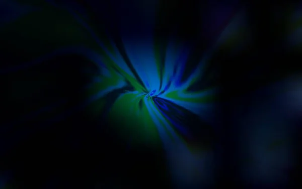 Plantilla Vectorial Azul Oscuro Con Líneas Ilustración Abstracta Colorida Con — Vector de stock
