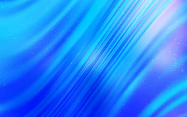 Textura Vectorial Azul Claro Con Estrellas Vía Láctea Diseño Decorativo — Vector de stock