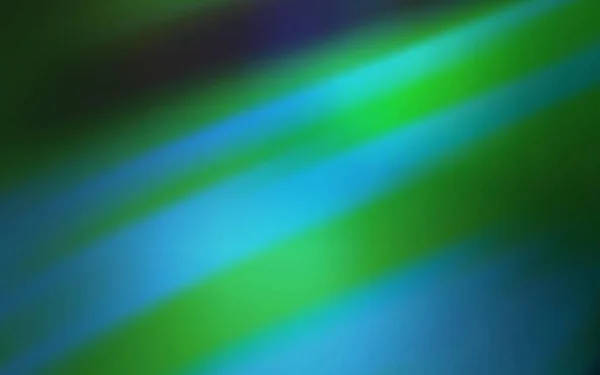 Azul Claro Patrón Vector Verde Con Líneas Nítidas Ilustración Abstracta — Archivo Imágenes Vectoriales