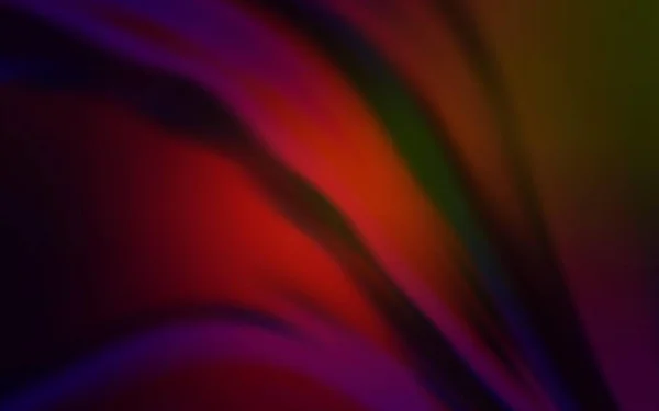 Vert Foncé Motif Lumineux Abstrait Vecteur Rouge Une Élégante Illustration — Image vectorielle