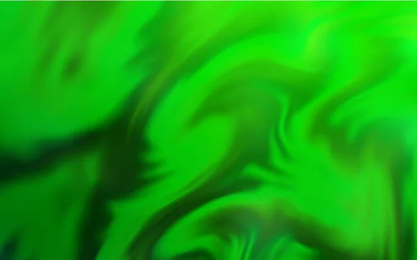 Luz Verde Vector Colorido Difuminación Telón Fondo Ilustración Abstracta Colorida — Vector de stock
