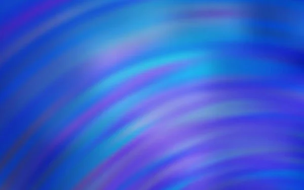 Světlo Blue Vektorové Pozadí Zakřivenými Čarami Moderní Gradient Abstraktní Ilustrace — Stockový vektor