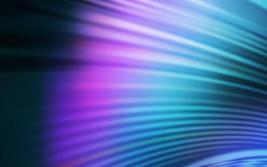 Koyu pembe, çizgili mavi vektör şablonu. Kavisli çizgilerden oluşan parlak bir illüstrasyon. Marka kitabı için şık bir desen.