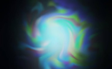 Açık mavi vektör bulanık desen. Görüntü stili ve gradyanı olan yeni renkli çizimler. İşiniz için yepyeni bir tasarım..