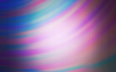 Bükülmüş çizgileri olan açık mor vektör dokusu. Soyut ve gradyan biçiminde geometrik çizim. İş tasarımınız için şablon.