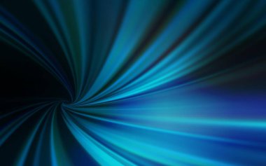 Koyu mavi vektör arkaplanı bulanıklaştırdı. Eğilimli zarif, parlak bir çizim. Marka kitabı için zarif bir arkaplan.