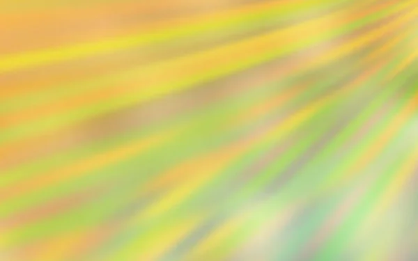 Modèle Lumineux Flou Vert Clair Vecteur Jaune Une Toute Nouvelle — Image vectorielle