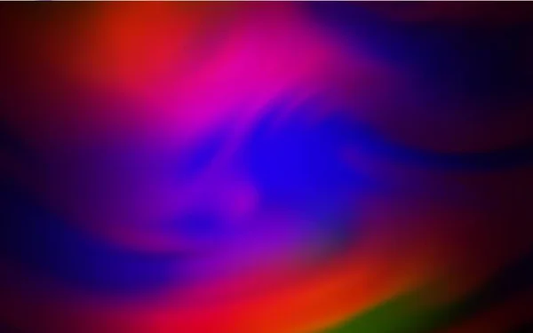 Σκούρο Μπλε Κόκκινο Διάνυσμα Πολύχρωμο Φόντο Θαμπάδα Λαμπερή Έγχρωμη Απεικόνιση — Διανυσματικό Αρχείο